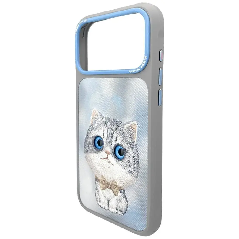 NIMMY case BIG EYED SILVER SHADED