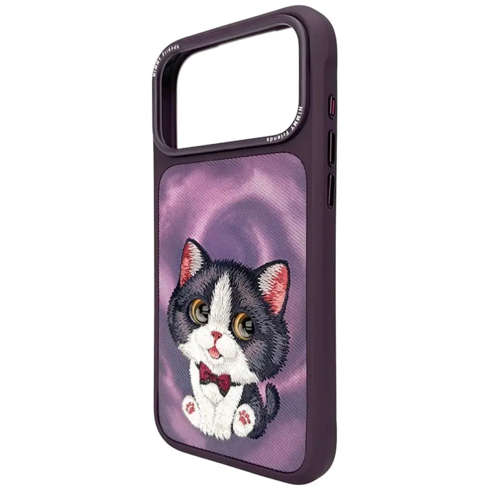 NIMMY case BIG EYED CREAM CAT