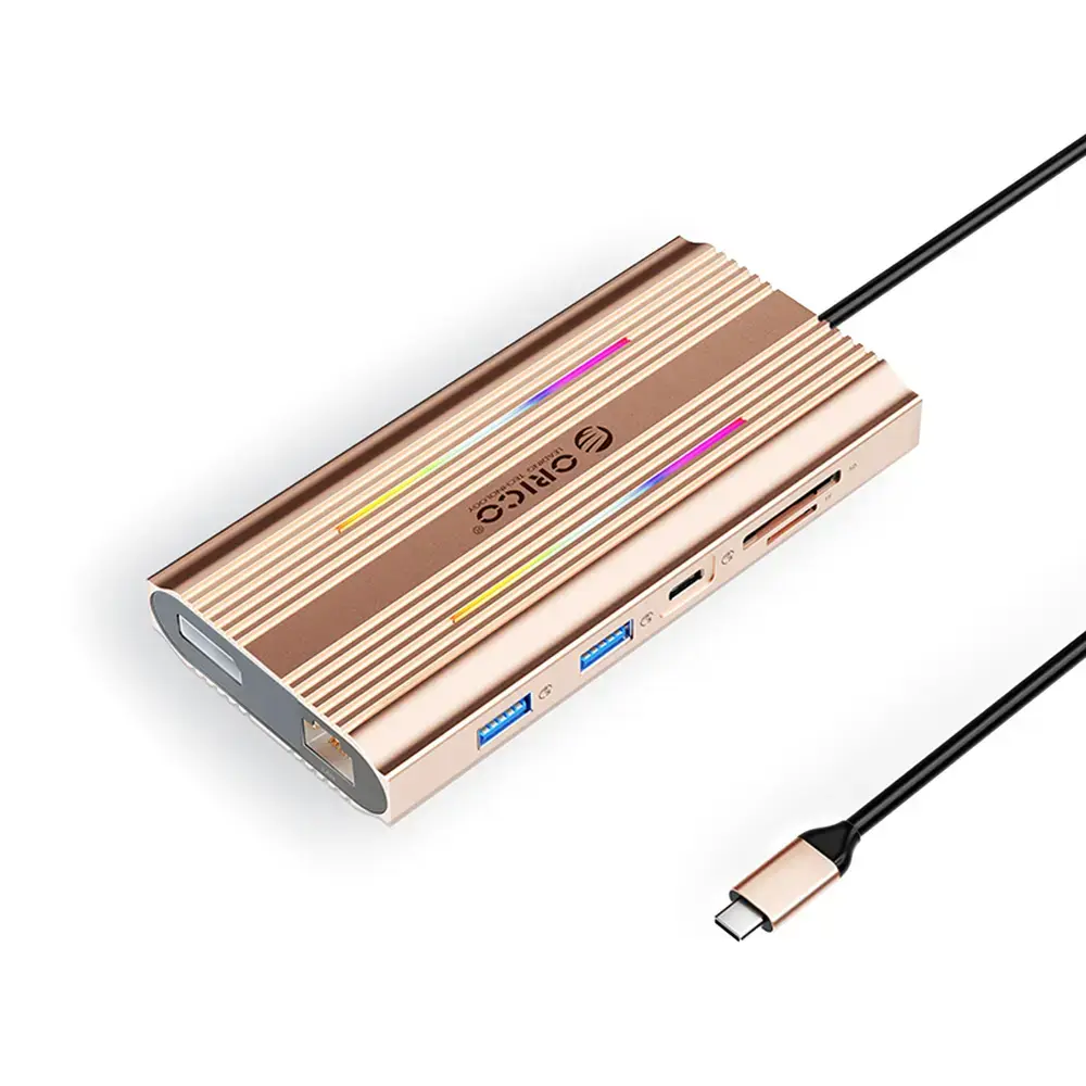 Orico USB-C 12w1 RGB | USB-A