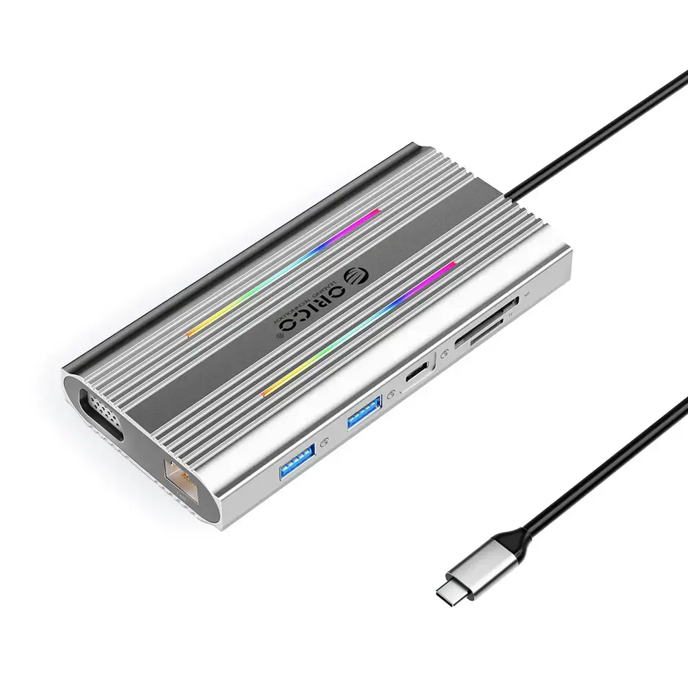 Orico USB-C 12w1 RGB | 3x