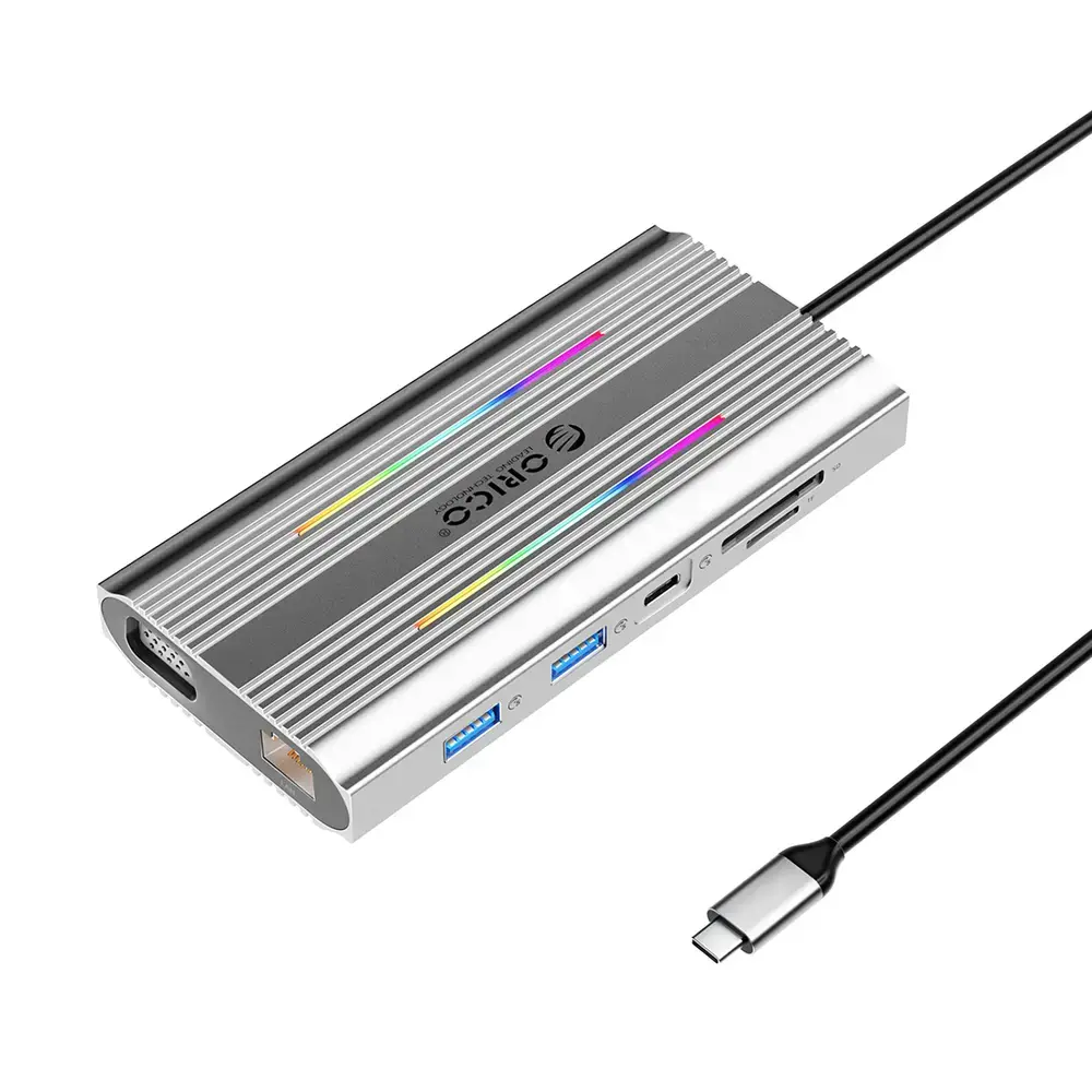 Orico XDR 12in1 RGB USB-C Docking