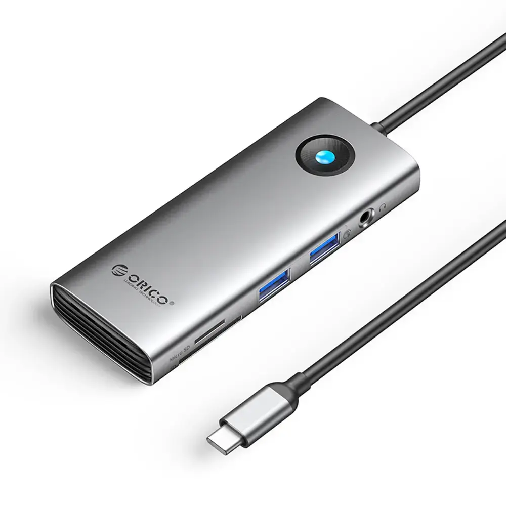 Orico USB-C 8w1 | 2x USB-A