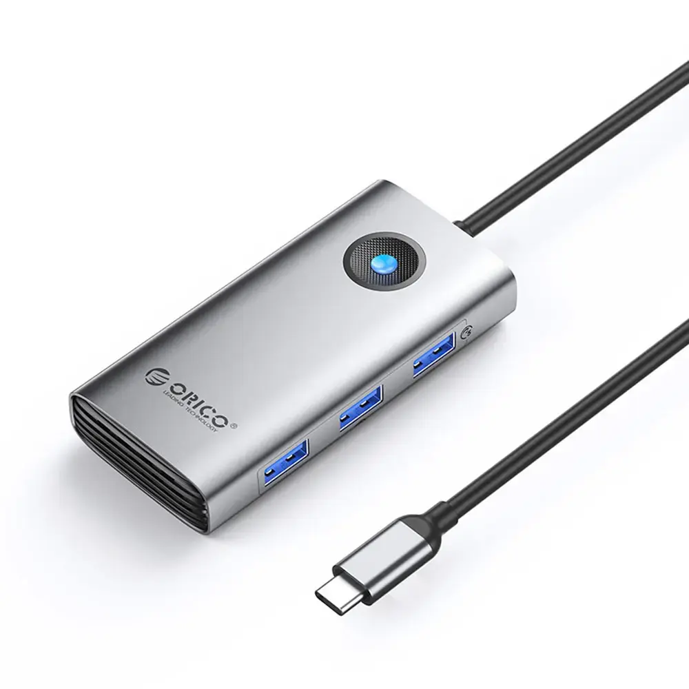 Orico USB-C 6w1 | 3x USB-A