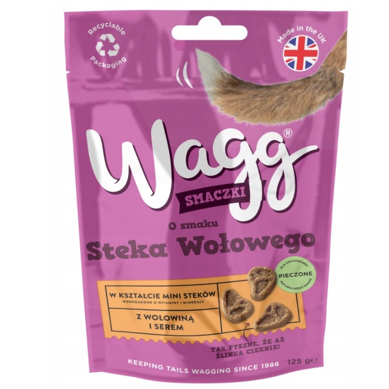WAGG Treats Beef steak - dog