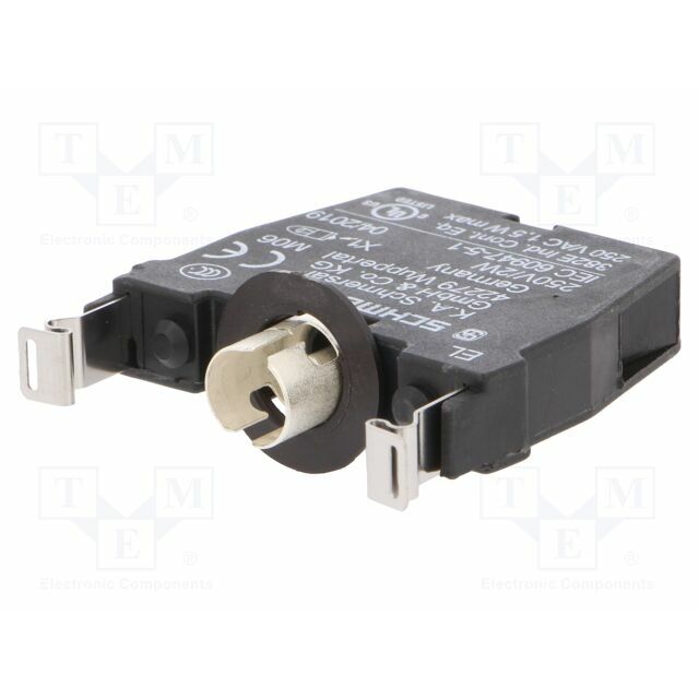 SCHMERSAL Lamp socket; 22mm; EF; Illumin: