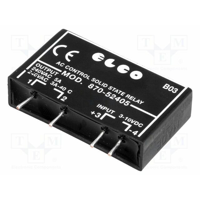 ELCO SRL Relay: solid state; SPST-NO