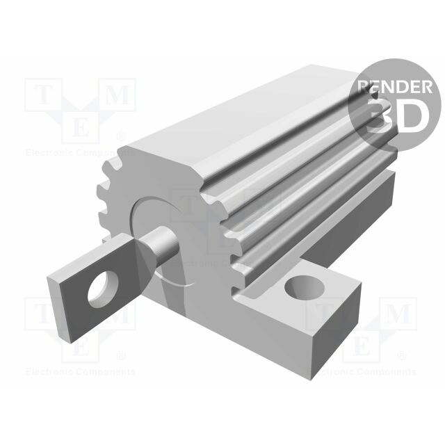 TE CONNECTIVITY Resistor: wire-wound; 47Ω; with