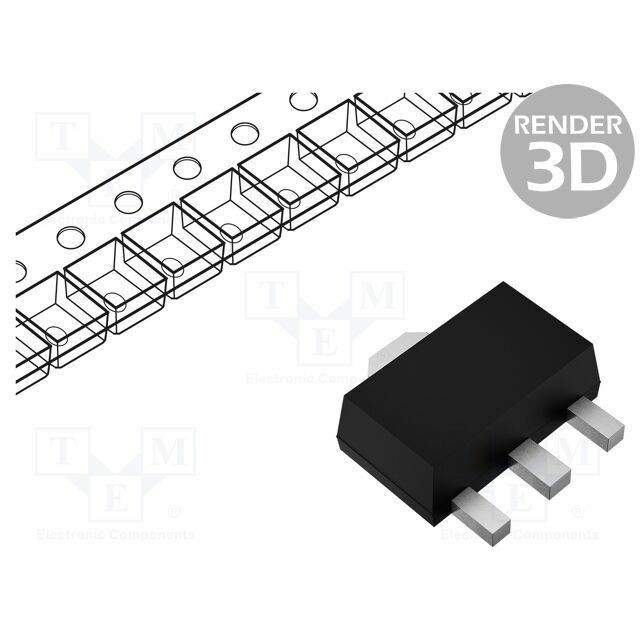 DIODES INCORPORATED Transistor: PNP; bipolar; 400V