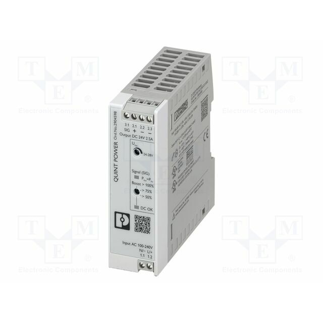 PHOENIX CONTACT Power supply: switching; for