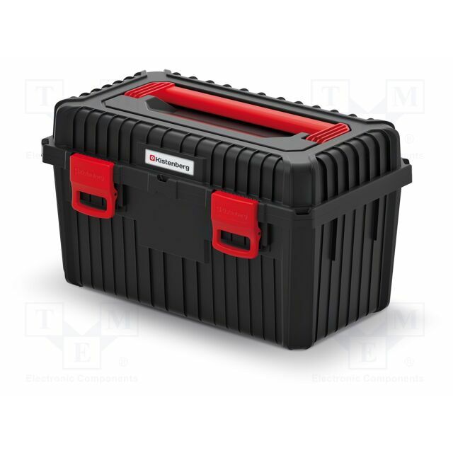 KISTENBERG Chest; tool case; black; polymer