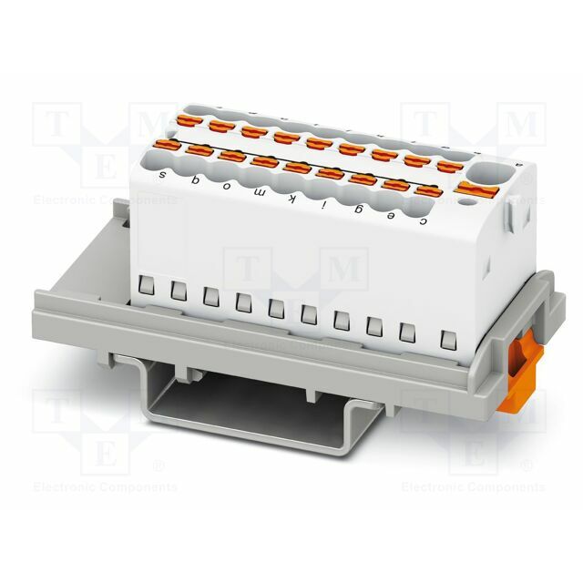PHOENIX CONTACT Splice terminal: rail; 17