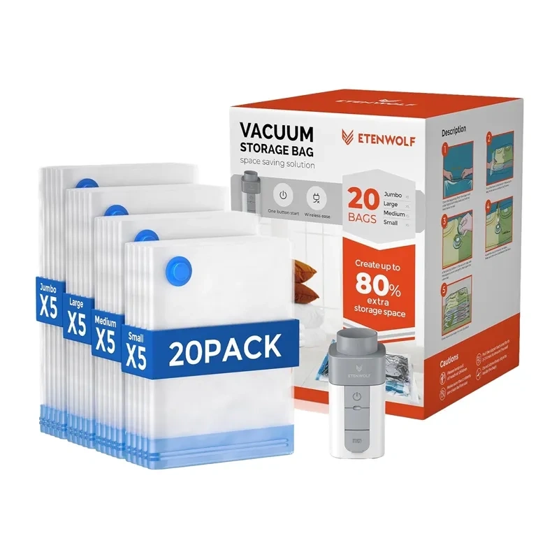 Etenwolf VB03 1500mAh Vacuum Bags with