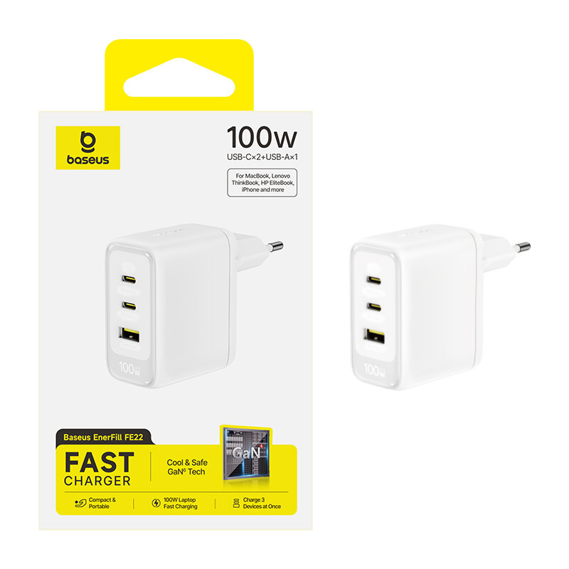Baseus Ātrais lādētājs PowerNeed Enerfill FE22
