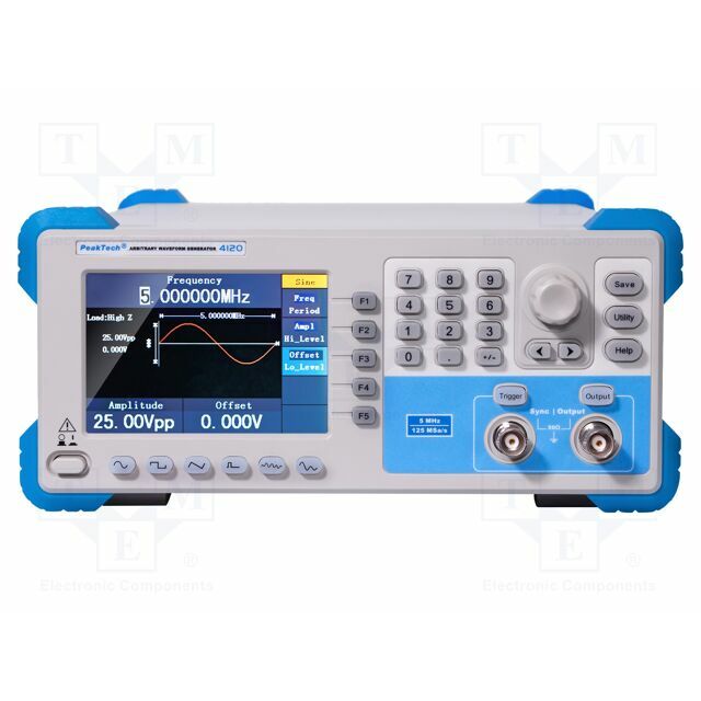PEAKTECH Laboratory generator: arbitrary, function; LCD