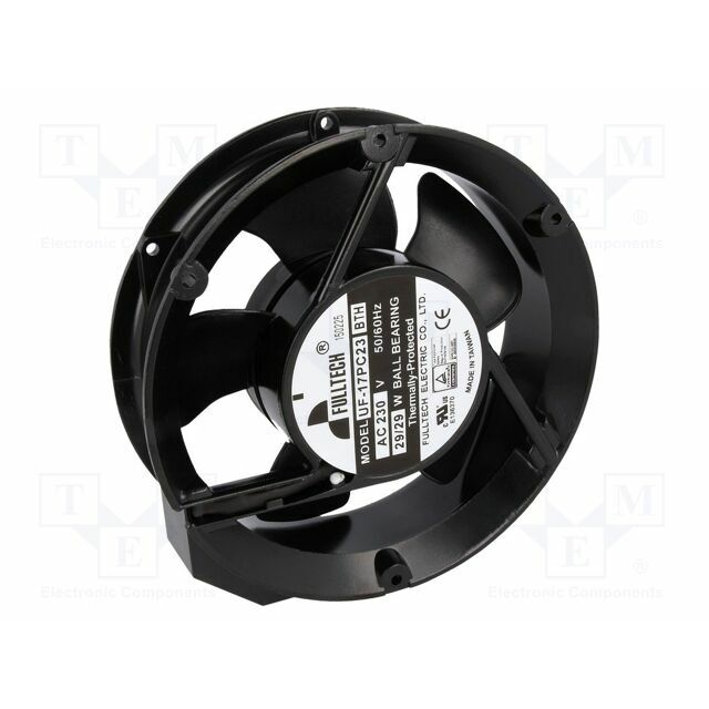 FULLTECH Fan: AC; axial; 230VAC; Ø172x51mm