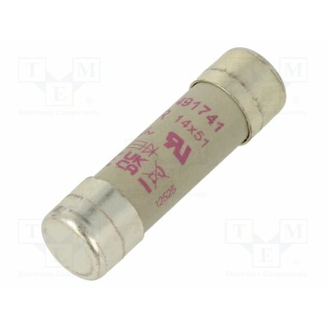 DF ELECTRIC Fuse: fuse; ceramic,cylindrical