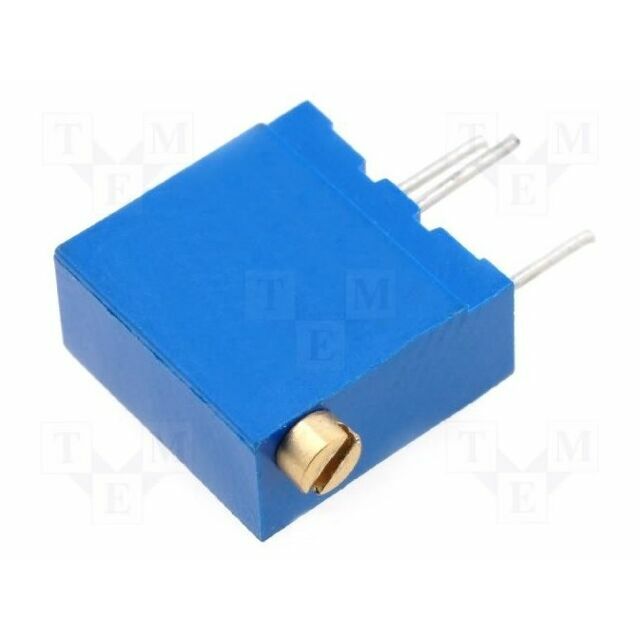 VISHAY Potentiometer: mounting; 500Ω; multiturn; 500mW