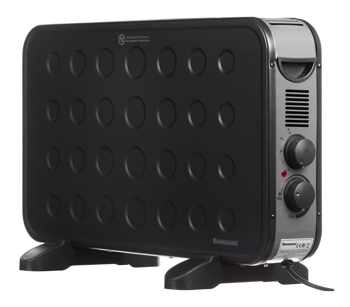 Ravanson CH-9000BT electric space heater Black