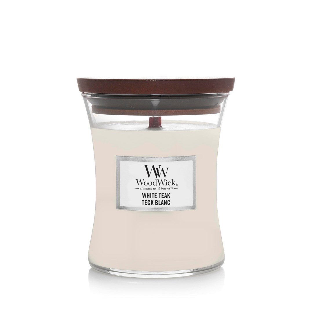 Woodwick White Teak Svece 275g |