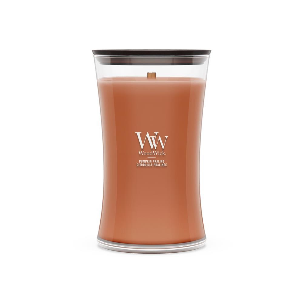 WoodWick Pumpkin Praline wax candle Cylinder