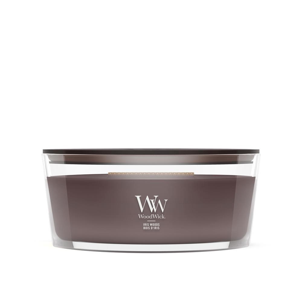 WoodWick Iris Woods wax candle Ellipse