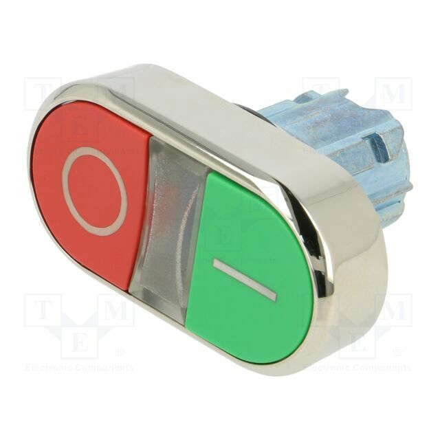 SIEMENS Switch: double; 22mm; Stabl.pos: