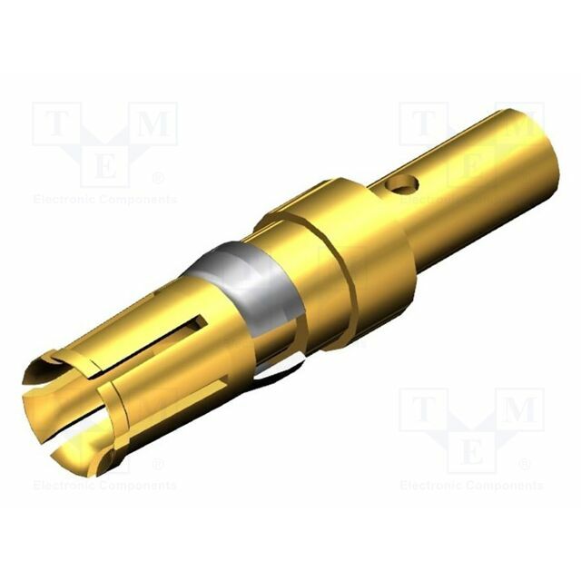 MOLEX Female; straight; crimped; copper alloy