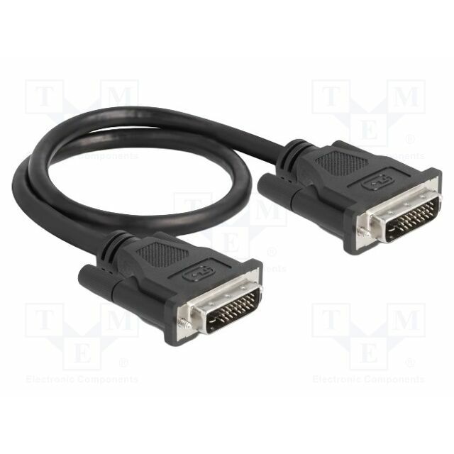 Cable; DVI-D (24+1) plug,both sides