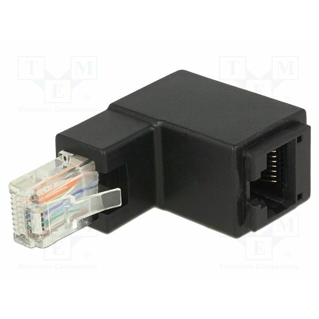 Adapter; Cat 6; RJ45 socket,RJ45