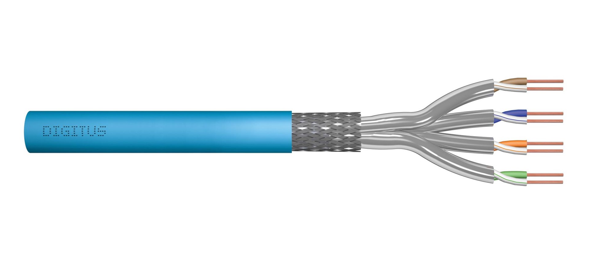 DIGITUS Installation cable cat.6A S/FTP