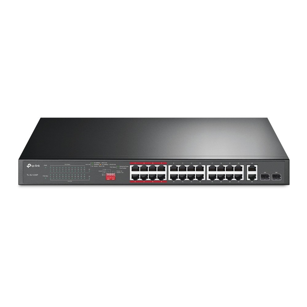TP-Link 24-Port 10/100Mbps + 2-Port Gigabit