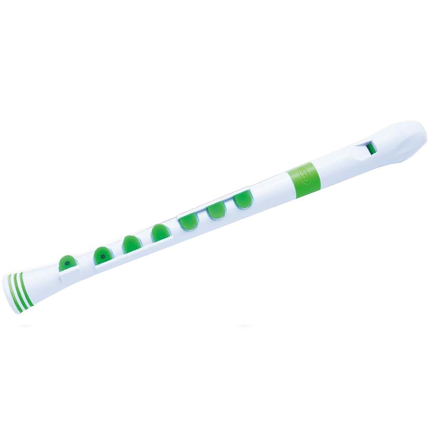 NUVO Recorder+ soprano recorder, white and