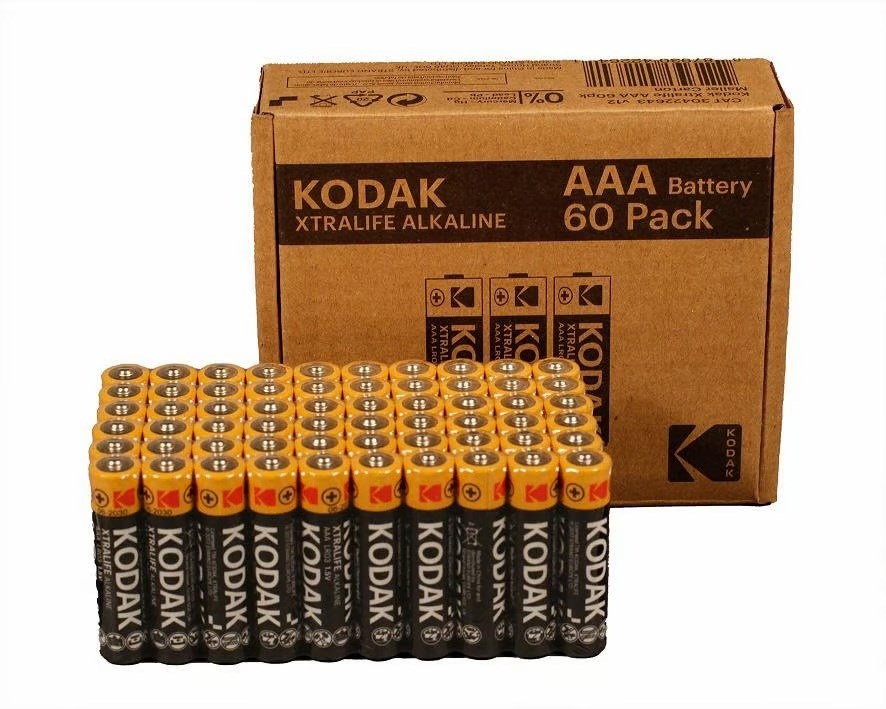 Kodak XTRALIFE AAA LR3 alkaline batteries