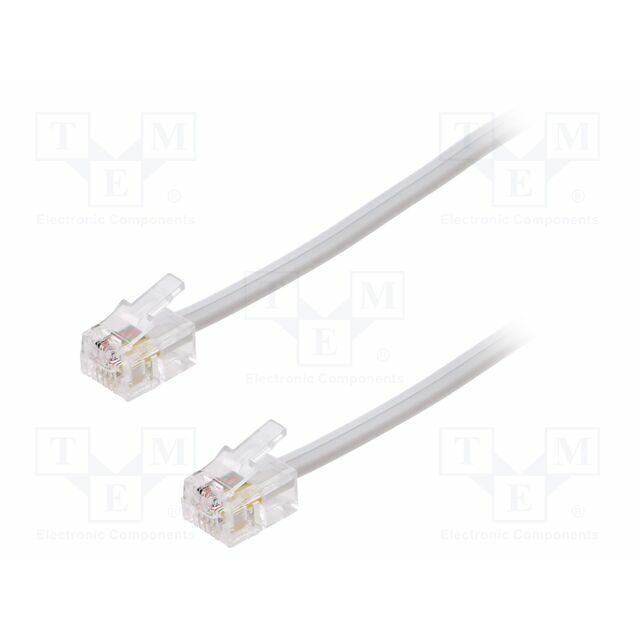 BQ CABLE Cable: telephone; RJ11 plug