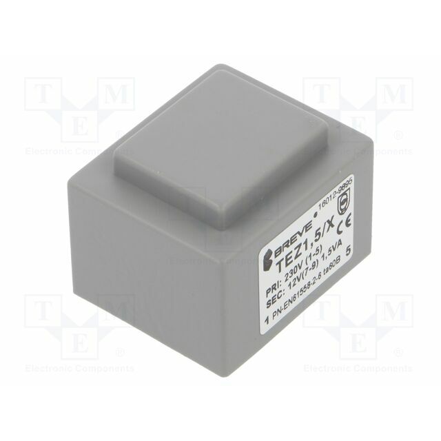 BREVE TUFVASSONS Transformer: encapsulated; 1.5VA