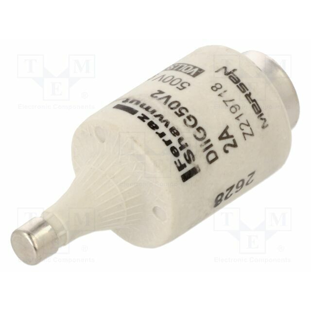 MERSEN Fuse: fuse; DII; industrial; 2A