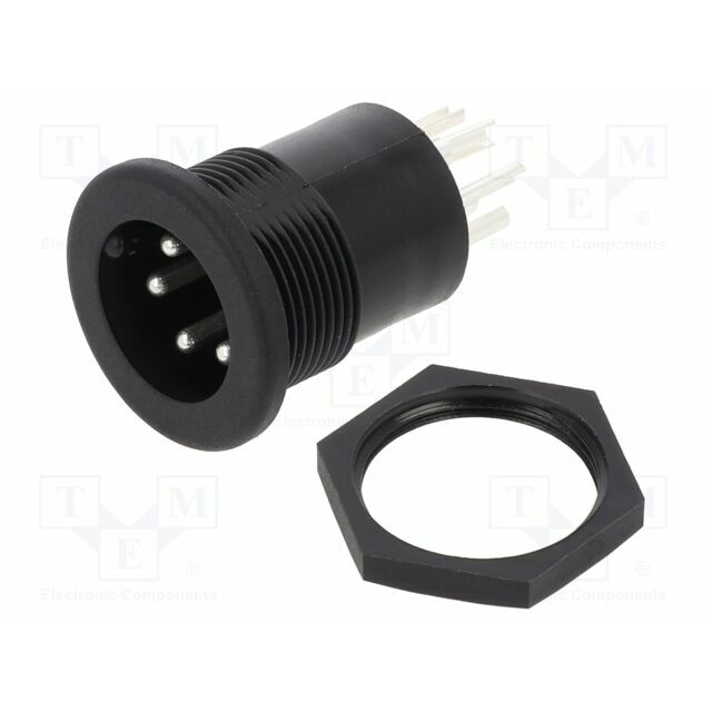 BULGIN Connector: circular; socket; male; PIN: