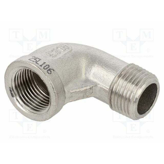 GEBO Splice terminal: 90° elbow; male-female