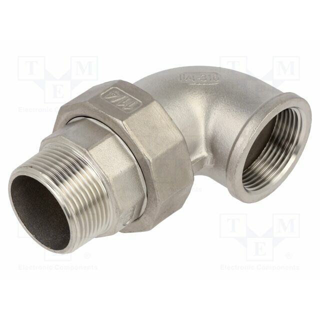 GEBO Splice terminal: 90° elbow; double