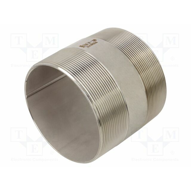 GEBO Splice terminal: connector pipe; stainless