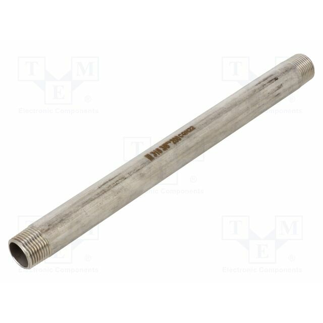GEBO Splice terminal: connector pipe; stainless