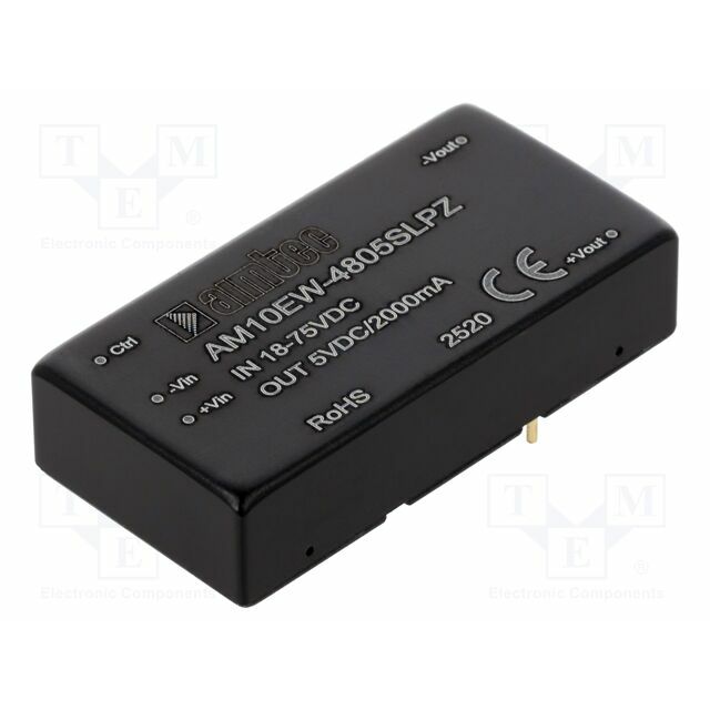 AIMTEC Converter: DC/DC; 10W; Uin: 18÷75VDC