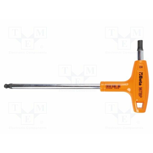 BETA Wrench: hex key; spherical; HEX
