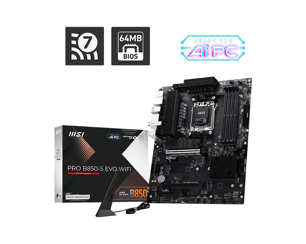 MSI PRO B850-S EVO WIFI |