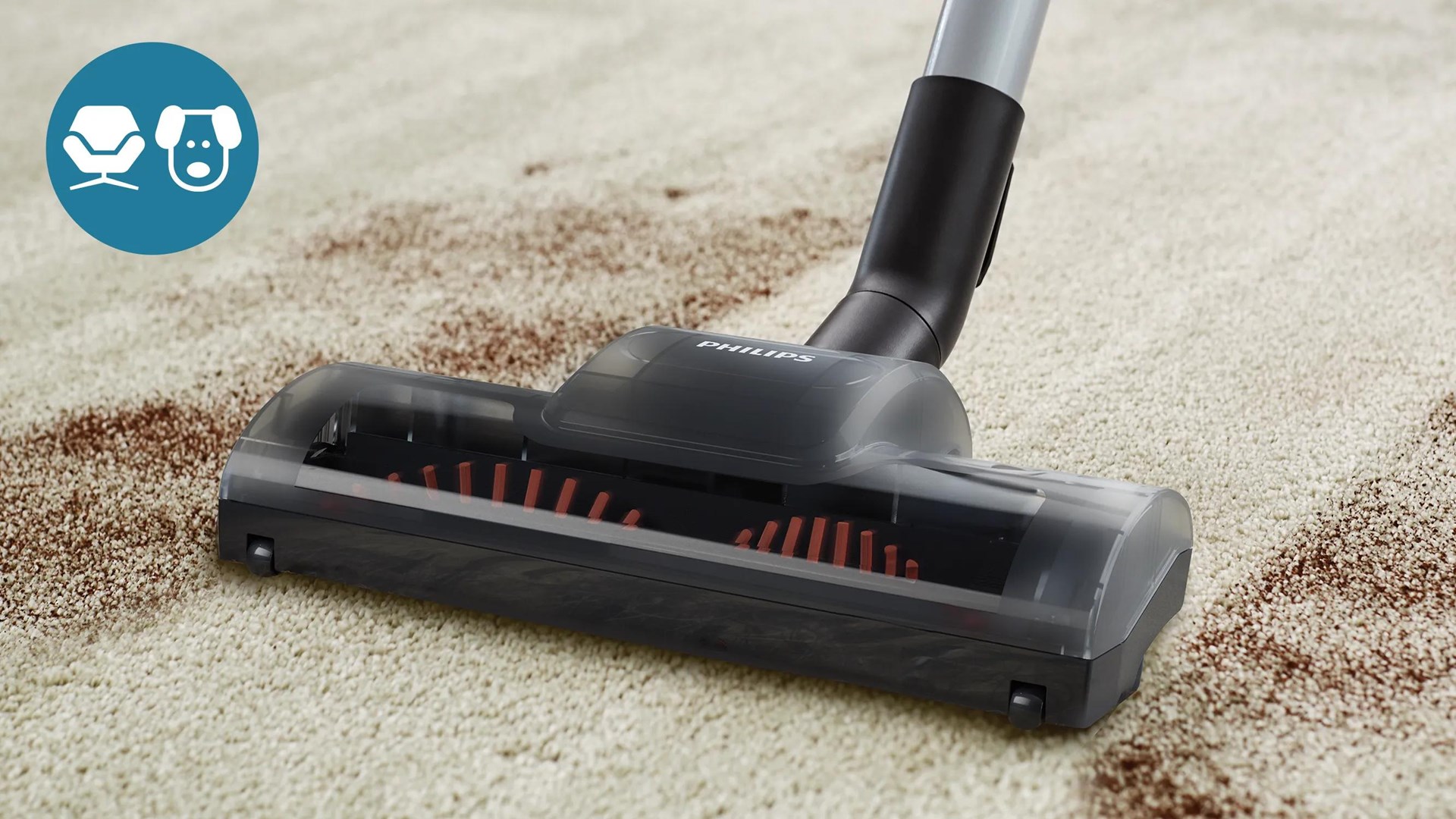 PHILIPS PowerPro Active bezmaisu putekļsūcējs, 900