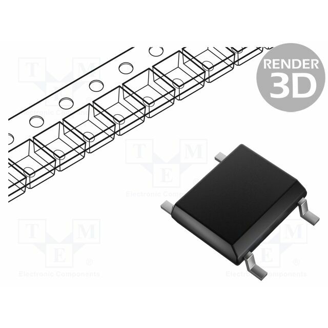 VISHAY Optocoupler; SMD; Ch: 1; OUT: