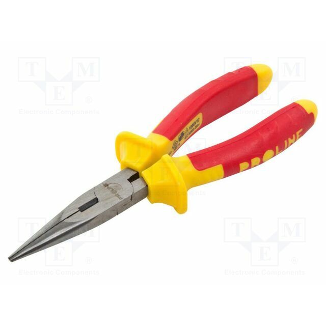 PROLINE Insulated,half-rounded nose; chrome-vanadium steel