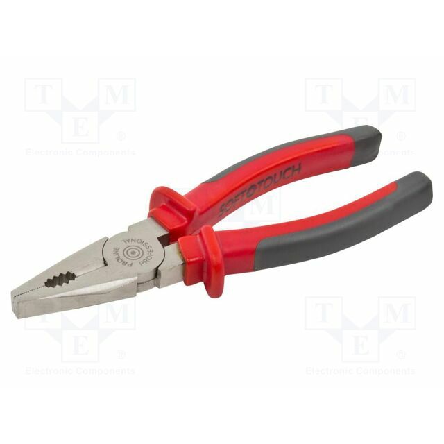 PROLINE Pliers; universal; 180mm; SOFT-TOUCH |