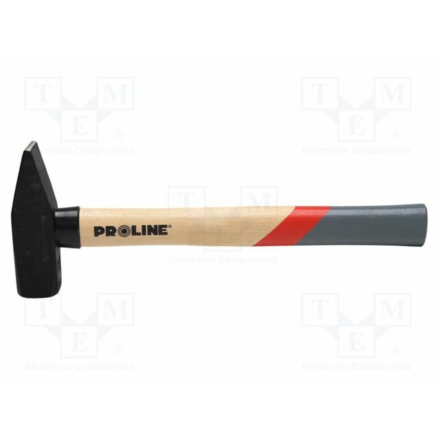 PROLINE Hammer; fitter type; 200g; wood