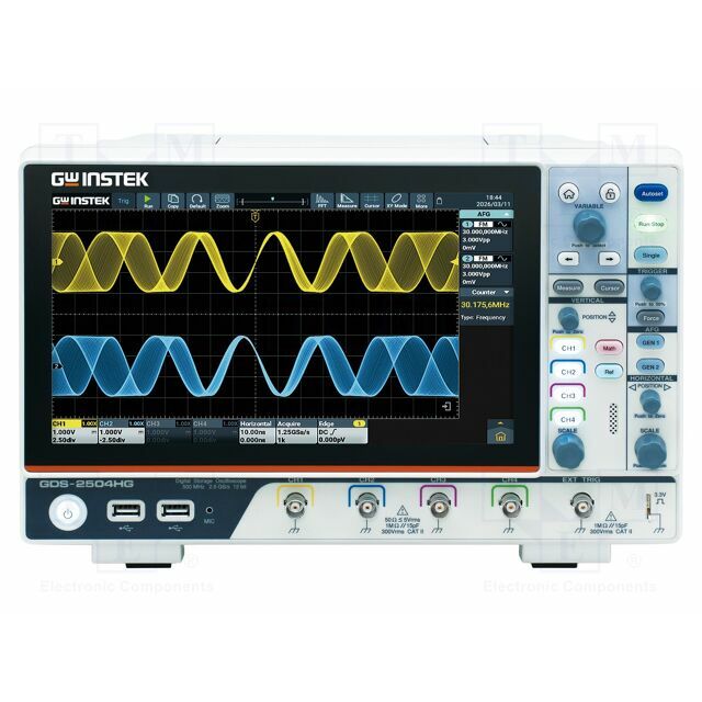 GW INSTEK Oscilloscope: digital; DSO; Ch: